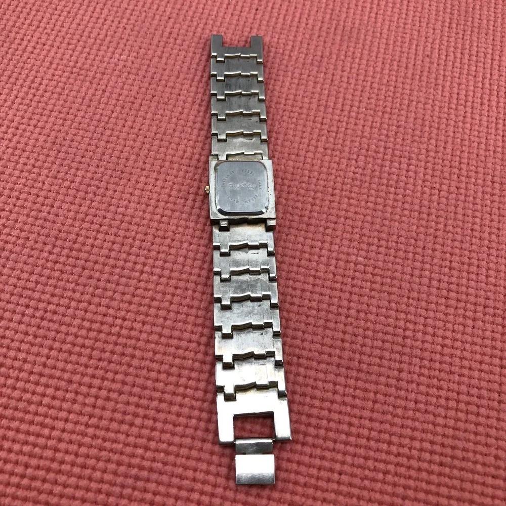 Fred Belay Men's Goldtone Designer Watch With Matching Band Quartz Needs Battery